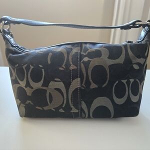 Vintage Y2k Coach Black Purse